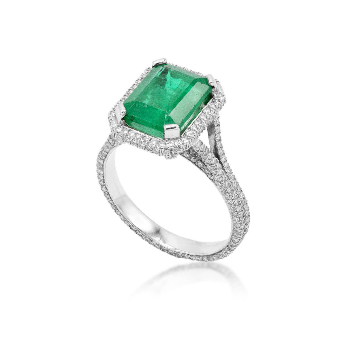 Precio de anillo online de esmeralda