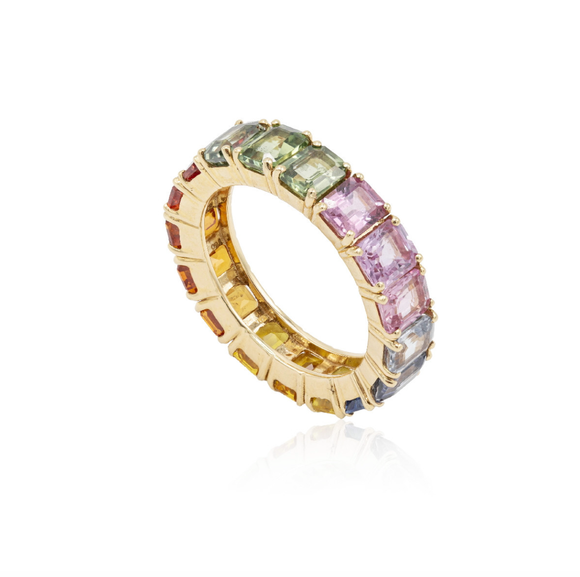 Anillo Zafiros Rainbow